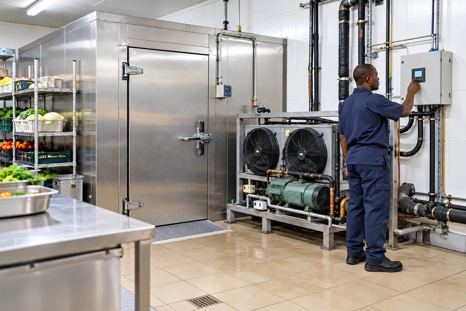 Illustrative cooling equipment for this setting